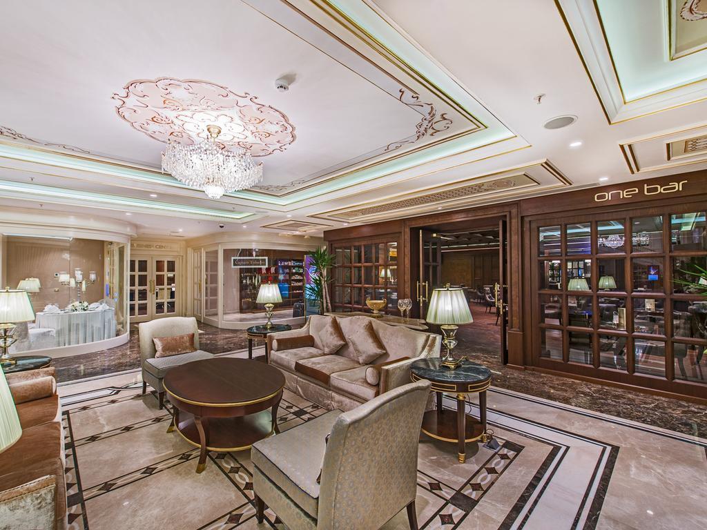 精英世界商务酒店 伊斯坦布尔 外观 照片 The lobby of the hotel